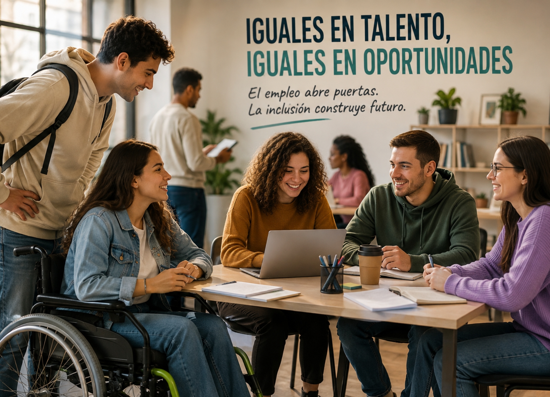 Un 77,3% de los jóvenes con discapacidad de entre 16 y 24 años no trabaja ni busca empleo: la gran barrera que sigue frenando su autonomía