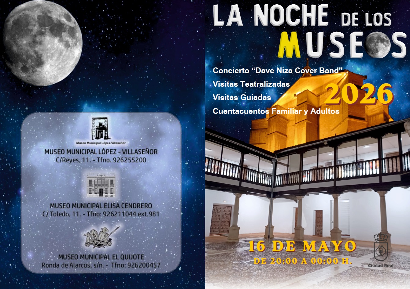 Los museos municipales celebran este sábado ‘La noche de los museos’