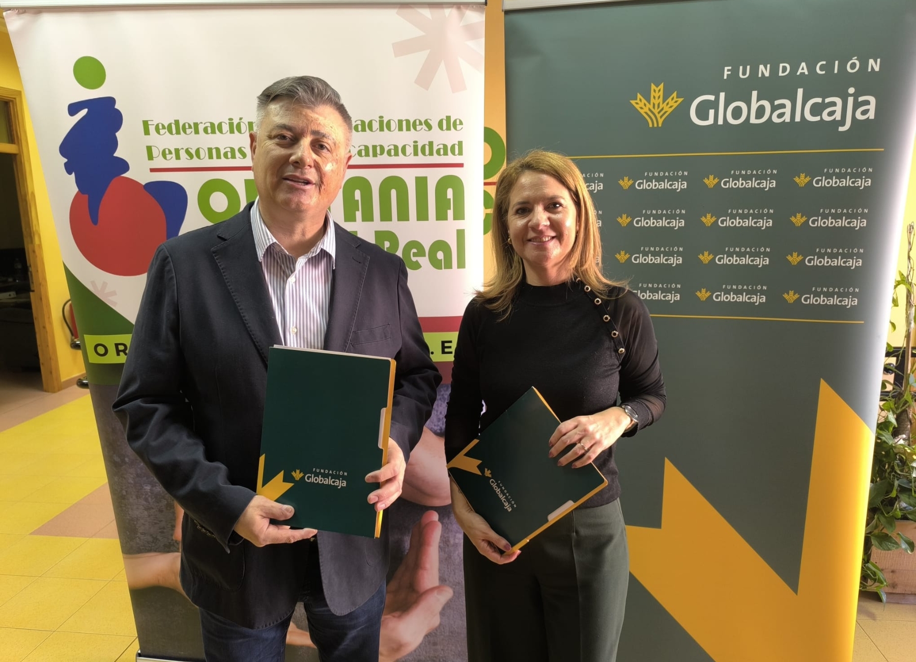 La Fundación Globalcaja renueva su compromiso con la inclusión laboral de las personas con discapacidad junto a Oretania Ciudad Real